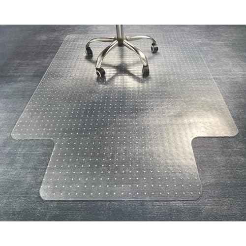 36¡± x 48¡± Office Chair Mat for Carpeted Floors ? Large, Slip-Resistant, Heavy-Duty Desk Protector with Extended Lip ? Easy Glide Rolling Desk Chair Mat for Work, Gaming, Home