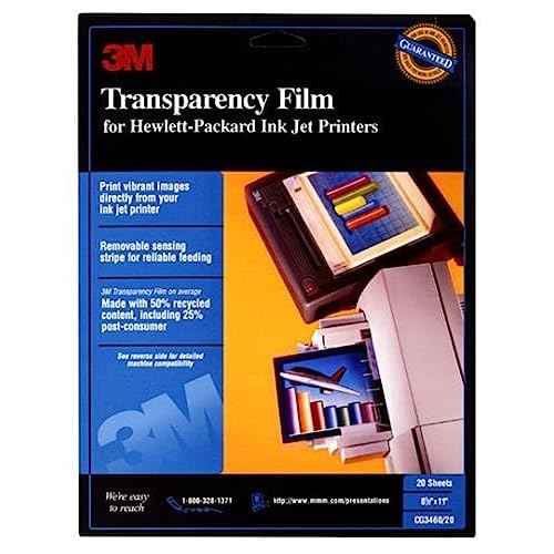 3M CG 3460 Inkjet Transparency Film
