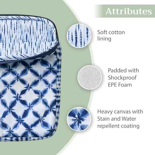 Maison d'Hermine Laptop bag with front pocket Stain and water repellent Cotton canvas