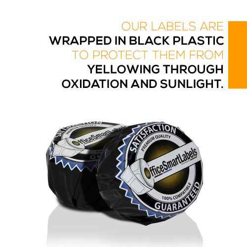 OfficeSmartLabels 2-1/8 x 4 inch Shipping Labels, Compatible with 30323 (6 Rolls / 240 Labels Per Roll)