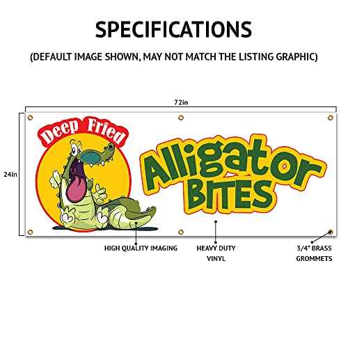 Authentic Jamaican Cuisine Jerk Chicken Curry Goat | 24" X 72" Banner | Concession Stand Food Truck Single Sided with Grommets | Made in The USA