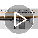 Claiks Electric Standing Desk 32x19 Inch Black - Adjustable Sit-Stand Workspace