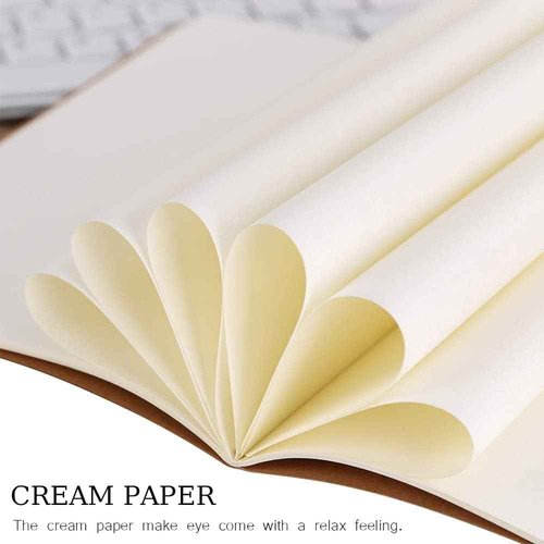 LIONSOUL 90 Pack A5 Blank Kraft Notebooks Bulk, Blank Paper Sketchbooks, Writing Blank Journal Notebook in Bulk, 80 Pages, 8.3x5.5 inch, for Gifts Travelers Office and School Supplies
