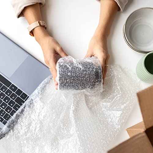 12 inch x 15 ft Bubble Cushioning Wrap for Moving Boxes Shipping Packing Supplies 1 Roll 12" X 15' feet Perforated