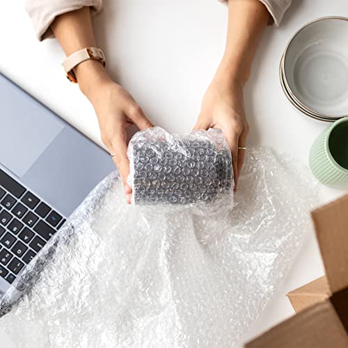 Yens Bubble Cushioning Wrap Rolls 12 Inch x 72 Ft Perforated 2 Pack - Protective Moving Wrap