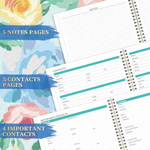 2026 Monthly Planner - 2026 Calendar, Jan. 2026 to Dec. 2026, 9'' x 11'', 12 Months Planner 2026, Monthly Tabs, Notes Pages, Back Pocket