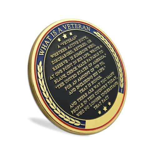 AtSKnSK 24 PCS Military Veterans Challenge Coin Appreciation Gift Thank You for Your Service