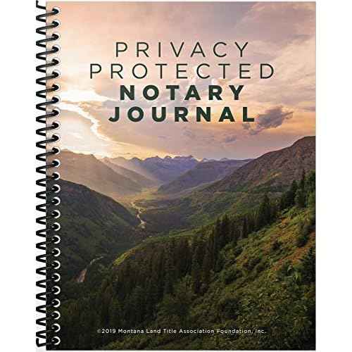Privacy Notary Journal - All States - 200 Entries with Privacy Guard