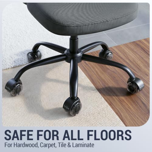 MASTERY MART Heavy-Duty Office Chair Base Replacement 2500 Lbs Matte Black 28" USB