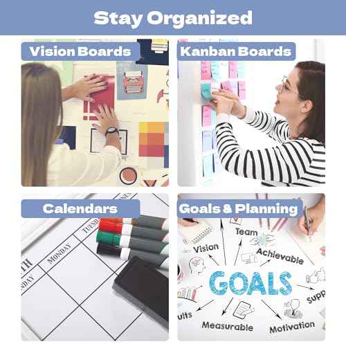 ArtSkills 22" x 28" Dry Erase Foam Board, 10-Pack, White 10 Count
