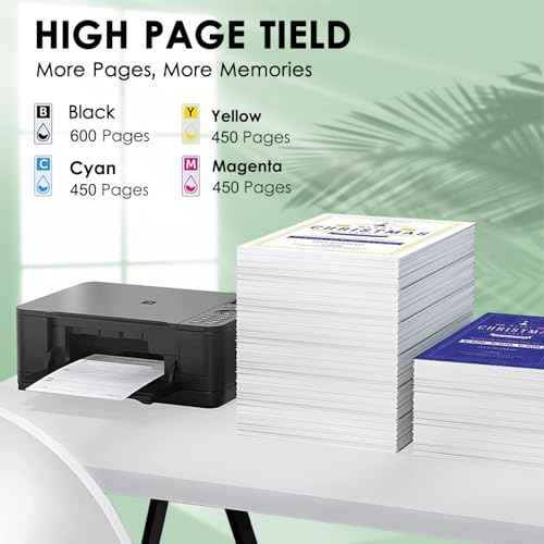 212XL Ink Cartridges Remanufactured for Epson 212 Ink Cartridge 212 XL T212 Works with Expression XP-4100, XP-4105, Workforce WF-2830, WF 2850 Printer (3 Black Cyan Magenta Yellow, 6 Pack)