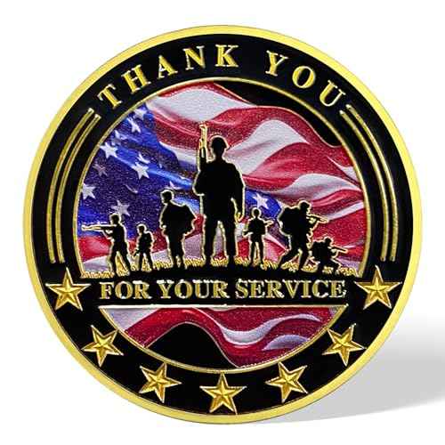 AtSKnSK 42 PCS Military Challenge Coin Thank You for Your Service