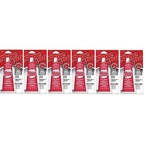 Shoe GOO¢ç Adhesive, 3.7 fl oz (6 Pack, Clear)