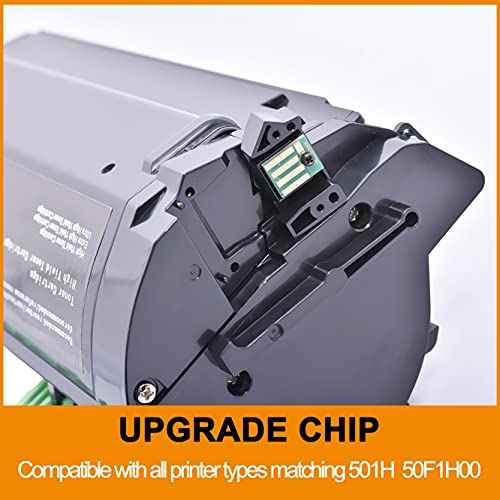 Compatible 50F1H00 501H 51B0HA0 Toner Cartridge for Lexmark MS310d MS310dn MS312dn MS315dn MS410d MS410dn MS415dn MS510dn MS610de MS610dn MS610dte Printer