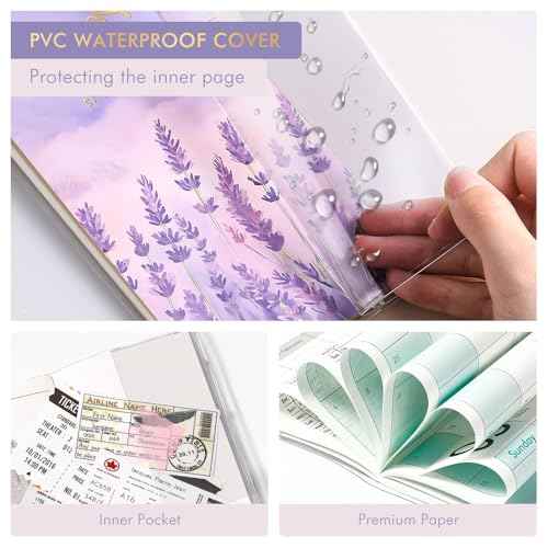Pocket Calendar 2026-2027 for Purse,Small Pocket Planner 2026-2027 for Purse 3.5¡¿6.5In,24 Month Organizer from Jan 2026- December 2027 Mini Planner with Pvc Cover for Organizing & Planning