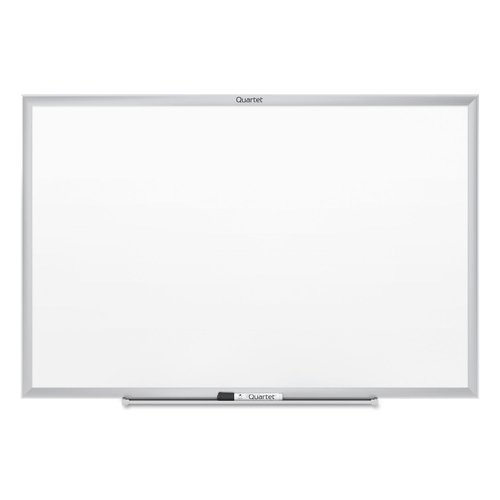 Quartet Whiteboard, Non-Magnetic Dry Erase White Board, 3' x 2', Total Erase, Silver Aluminum Frame (S533)