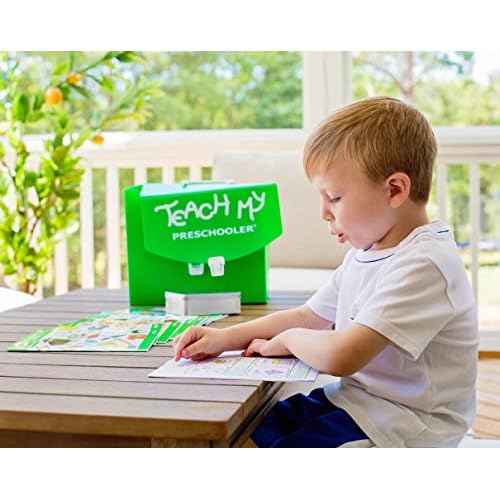 Preschooler Learning Kit: Screen-Free. Preschool Readiness. All-In-One Kit. Teach Reading, Printing, Numbers to 100, Early Math. 70+ pieces plus teaching guides and storage case. Age 3yrs+