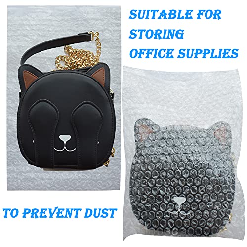50 Pcs 12x12 Bubble Out Bags for Shipping & Packing - Durable Protective Pouches