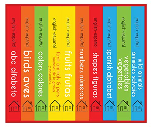 My First English-Spanish Learning Library Board Book (Spanish Edition) Wonder House