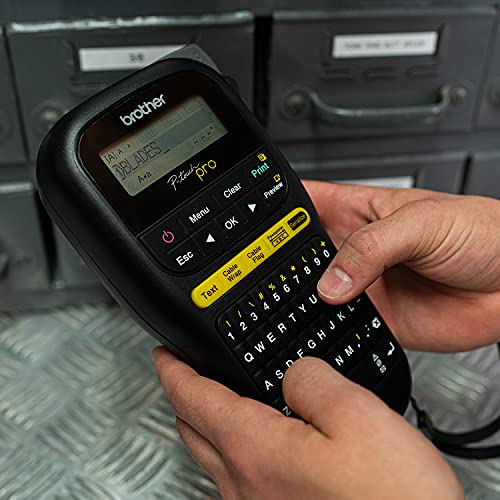 Brother P-touch Pro Label Maker PTH111 4.3W x 8.0D x 2.2H Portable Laminated Label Printer