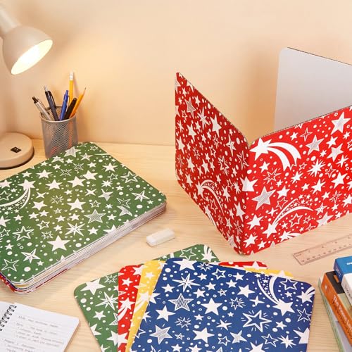 24 Pcs Desk Dividers for Students Morandi - Heavy Privacy Boards, 15.8 x 12 x 12 in, Tri-Fold