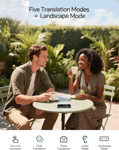 Timekettle T1 Translator Device with Offline & Photo Translation, 40 Languages