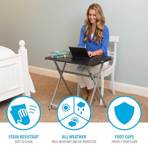 Lifetime 30-Inch Folding Utility Table - Portable Work & Dining Surface