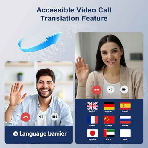 AI Translation Earbuds Real Time, Translator Earbuds 164 Languages & Accents, Audifonos Traductores Ingl?s Espa?ol,Translation Device for Travel Business Learning Compatible with iOS and Android