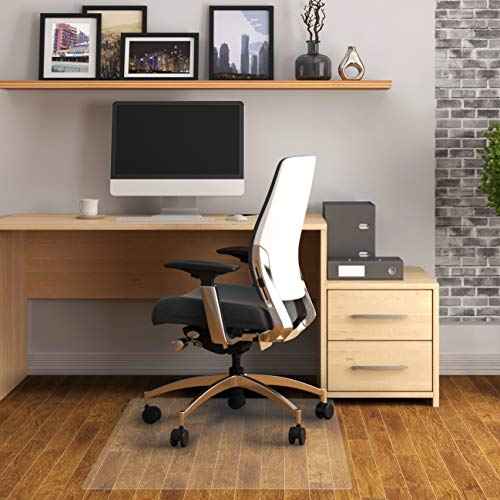 Floortex Chair Mat 48" x 36" for Hard Floors, Clear (AFCVEH36048)