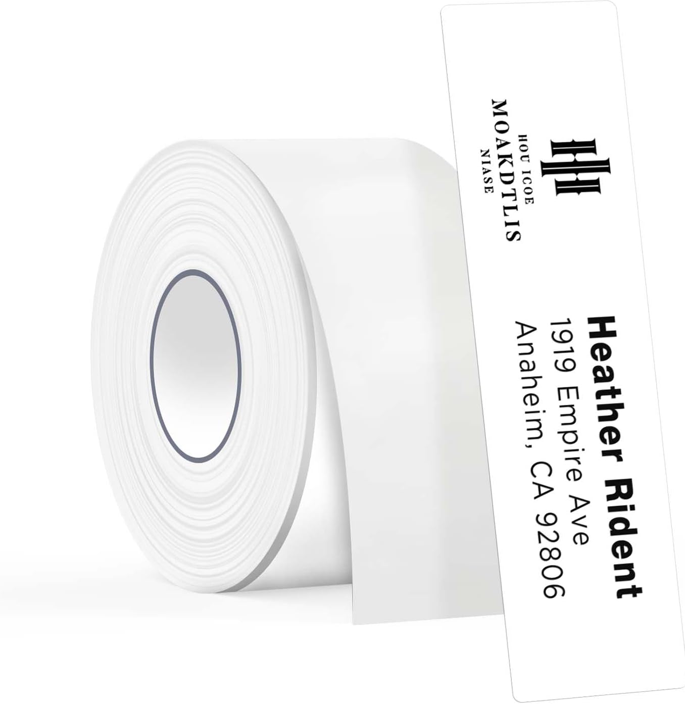 SUPVAN Personalized Address Labels - Waterproof, Highly Adhesive, 1'' X 4-1/8'' | 70 Blank Labels/Roll