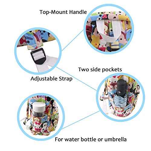 Finex Mickey Minnie Comic Style Canvas Backpack Casual Daypack with 15 in Laptop Storage Compartment