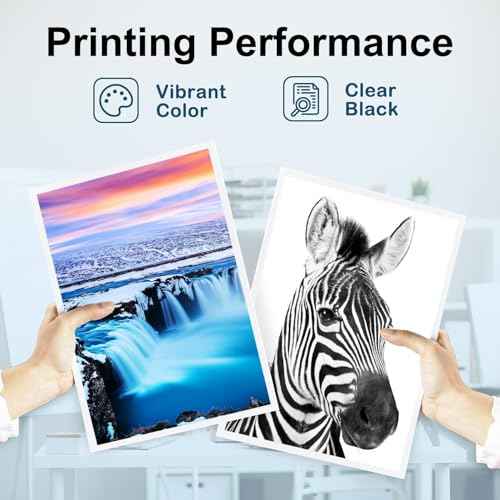 822XL Ink Cartridges Latest Upgrade Remanufactured for Epson 822XL 822 XL Ink Cartridges Use with WF-3820 WF-3823 WF-4820 WF-4830 WF-4833 WF-4834 Printer (2 Black Cyan Magenta Yellow)