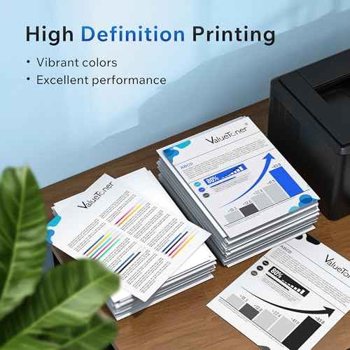 Valuetoner TN760 Toner for Brother Printer Compatible for Brother TN760 TN-760 TN730 TN-730 use with HL-L2350DW HL-L2395DW HL-L2390DW HL-L2370DW MFC-L2690DW L2750DW L2710DW L2550DW Printer (2 Black)