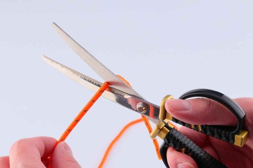 ニッケン刃物 Nickel Cutlery Japanese Sword Scissors 32 Hobby, Black