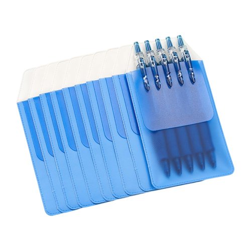 10pcs Blue Shirt Pocket Protectors Lab Coat Pocket Pocket Pen Holders for Shirts Pocket Pencil Holder Leakproof Pocket Pen