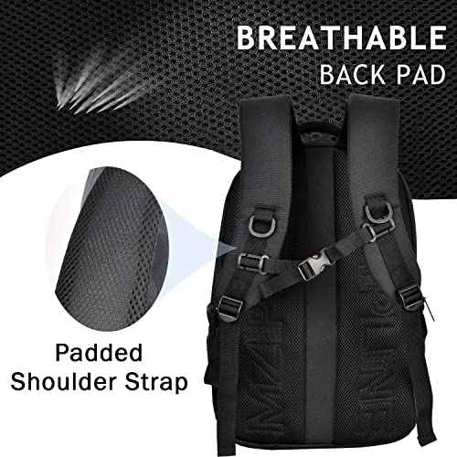 Travel Backpack Bag Anti-Theft Business Laptop Backpack with Lock,Large Daypack Travel bags for College Men & Women (Black)