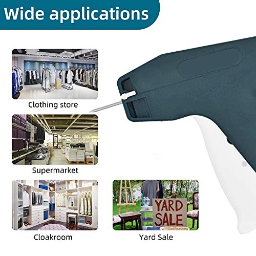 Liumai Tagging Gun Kit 2006 Pcs with Gray-Blue Tag Gun, 5 Needles, 1600 Barbs, 400 Price Tags