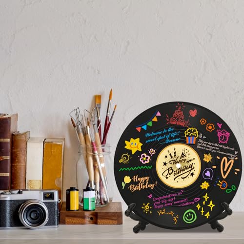 Birthday Vinyl Record Guest Book Alternative — LMVIYAN (Happy Birthday)