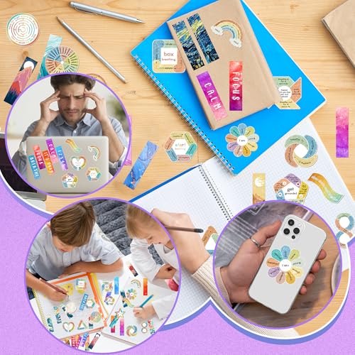 45PCS Calming Sensory Stickers for Anxiety Relief - Office & Classroom Use