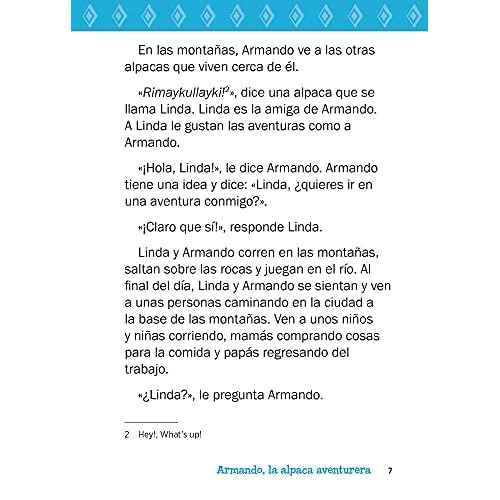 Teacher's Discovery Armando, la Alpaca aventurera Spanish Level 1 Acquisition Reader