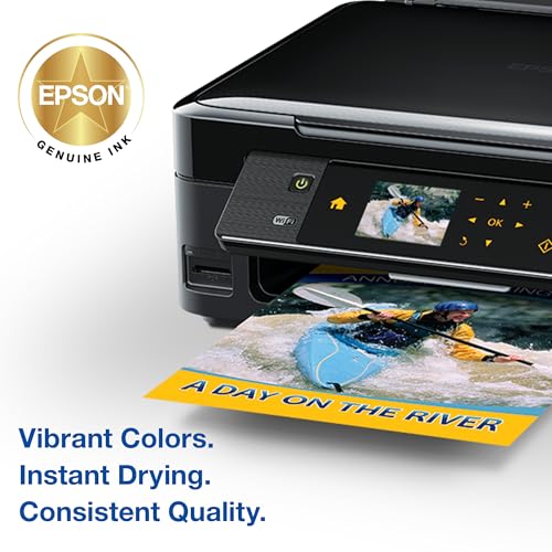 EPSON 200 DURABrite Ultra Ink Standard Capacity Black & Color Cartridge Combo Pack (T200120-BCS) Works with WorkForce WF-2520, WF-2530, WF-2540, Expression XP-200, XP-300, XP-310, XP-400, XP-410