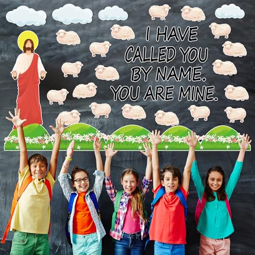 Good Shepherd Christian Bulletin Board Set Religious Classroom Decor