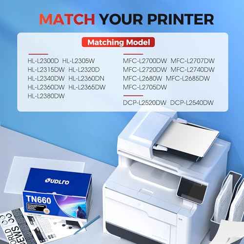 SUDLTO TN660 Compatible Toner Cartridge - Replacement for TN660 TN630 Use for HL-L2300D HL-L2380DW HL-L2320D DCP-L2540DW HL-L2340DW HL-L2360DW HL-L2305W (4 Black)