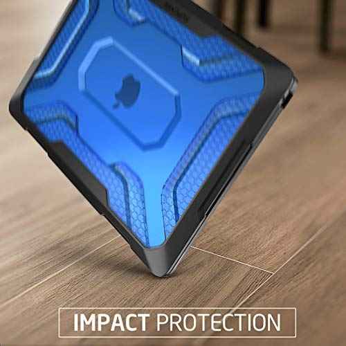 SUPCASE Unicorn Beetle Case for MacBook Pro 13 Inch (2022-2016) M2/M1 A2338 A2251 A2289 A1706 A1708 A1989 A2159, Slim Rubberized TPU Bumper Cover with Touch Bar and Touch ID (Blue)