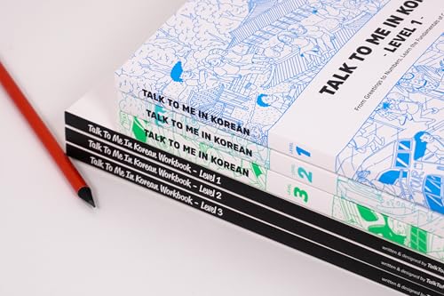 Korean Language Learning Set with Textbooks, Workbooks & Gifts – Beginner to Intermediate