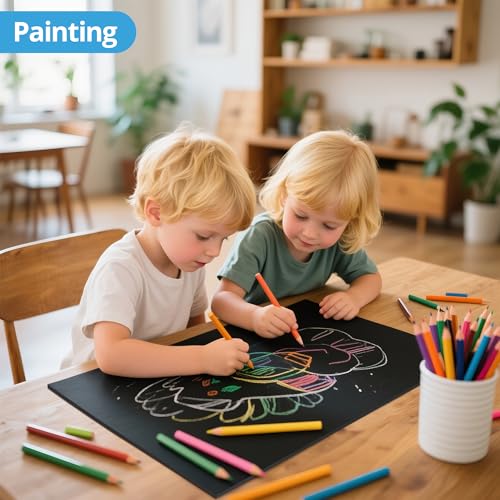 12 Pack Black Foam Board 24x36 Inch for Projects & Displays - Foam Core Poster Boards