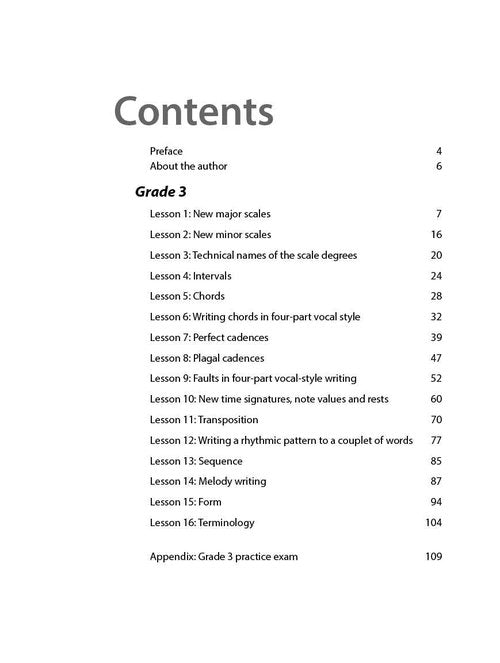 AMEB Theory of Music Book for Grade 3