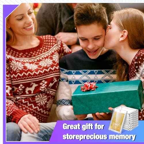 SATINIOR 30 Pcs 100 Pt Magnetic Card Holder, Holder Case Clear Protectors for Thick Baseball Football Hockey Cards