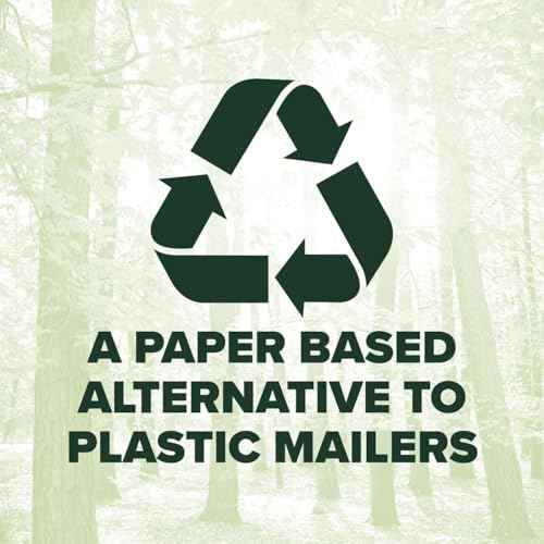 Scotch Curbside Recyclable Padded Mailers 10.5 x 9 in 50-Pack Similar impact protection to traditional bubble mailers (CR-2-50)
