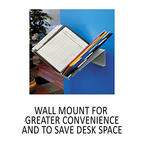 Durable 20-Panel Desktop Reference System - Assorted Colors, Double-Sided